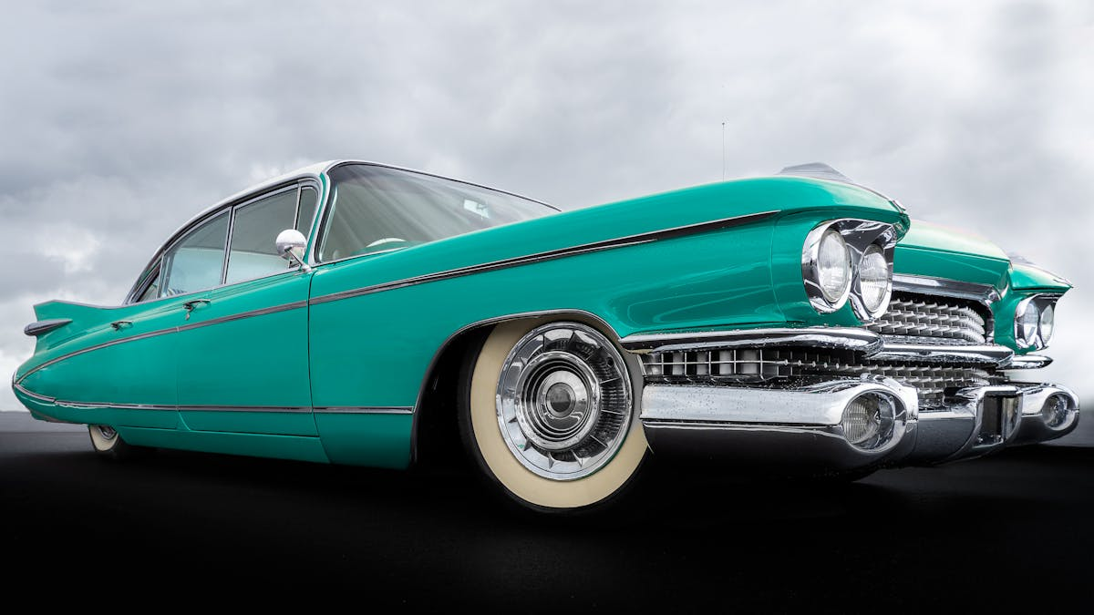Classic 1959 Cadillac with tail fins - keeping your car in Chapter 7 bankruptcy Texas